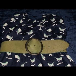Vintage Bird Anthro Dress
